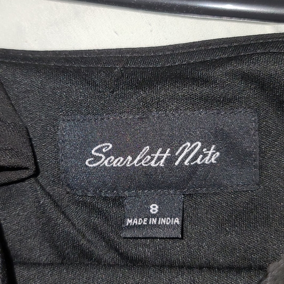 Scarlett Nite Black Party Dress NWT - Size 8 - Picture 7 of 10